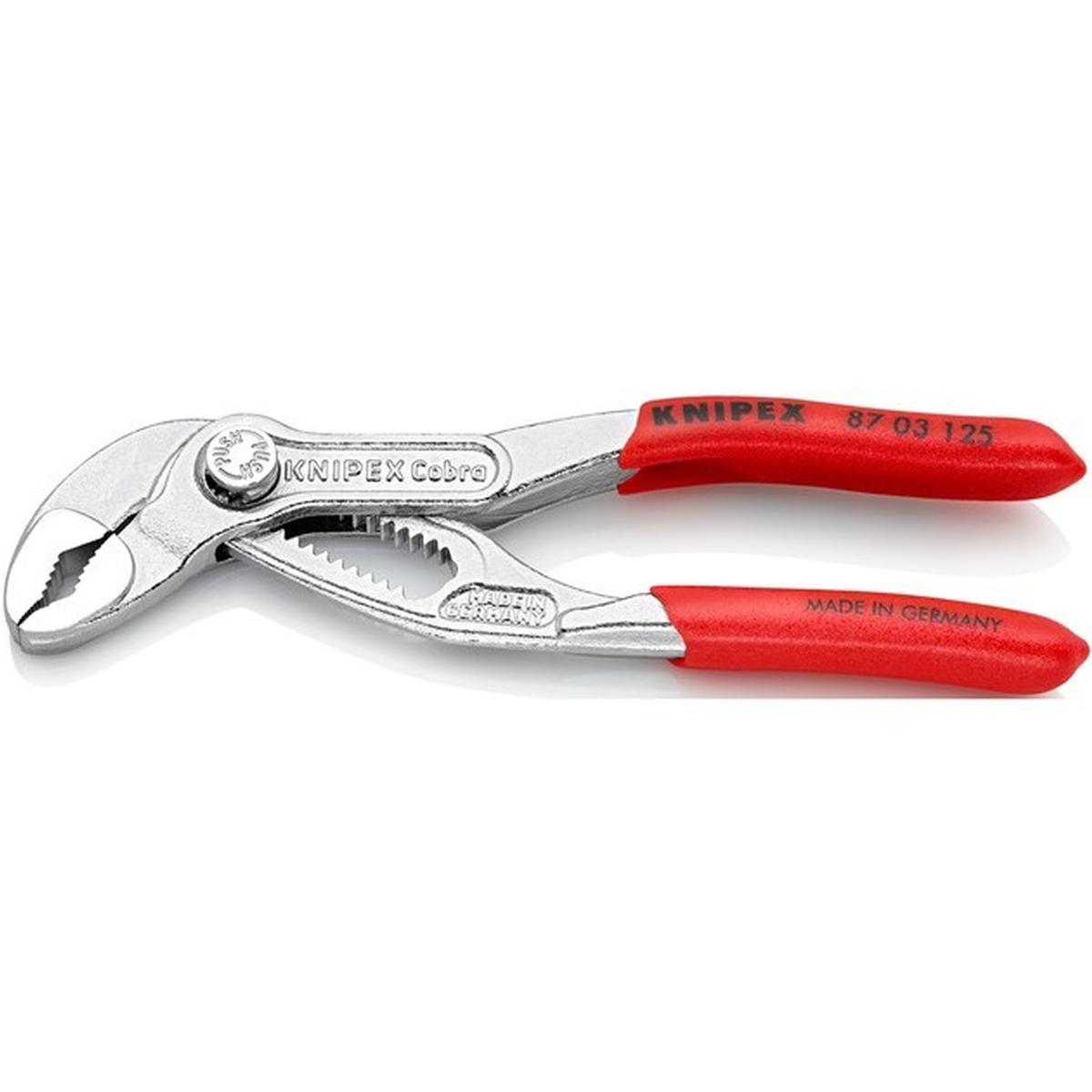 Knipex Cobra 87 03 125 Wasserpumpenzange 125mm