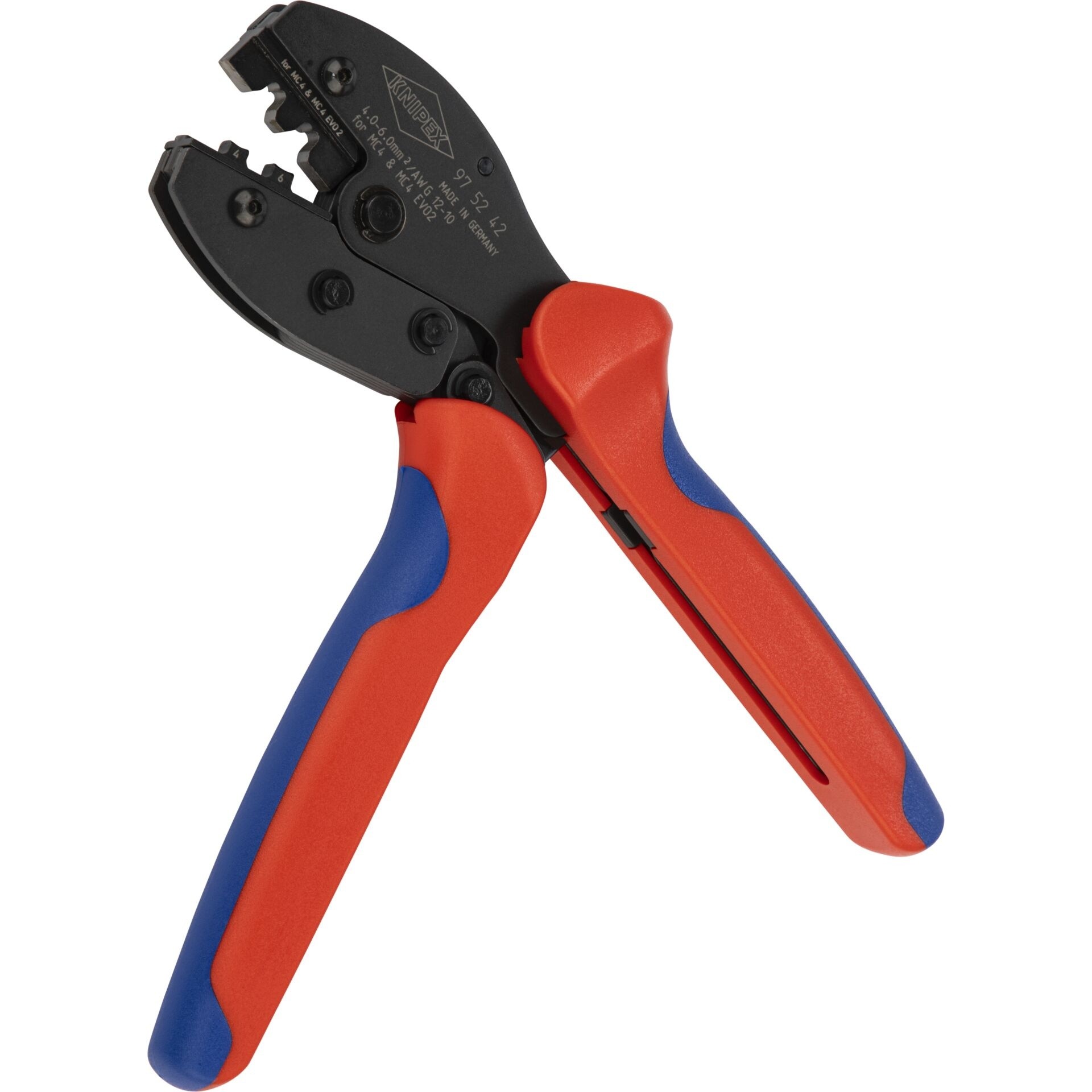 KNIPEX 97 52 42 PreciForce Crimpzange für MC4/MC4 EVO 2 Steckverbinder
