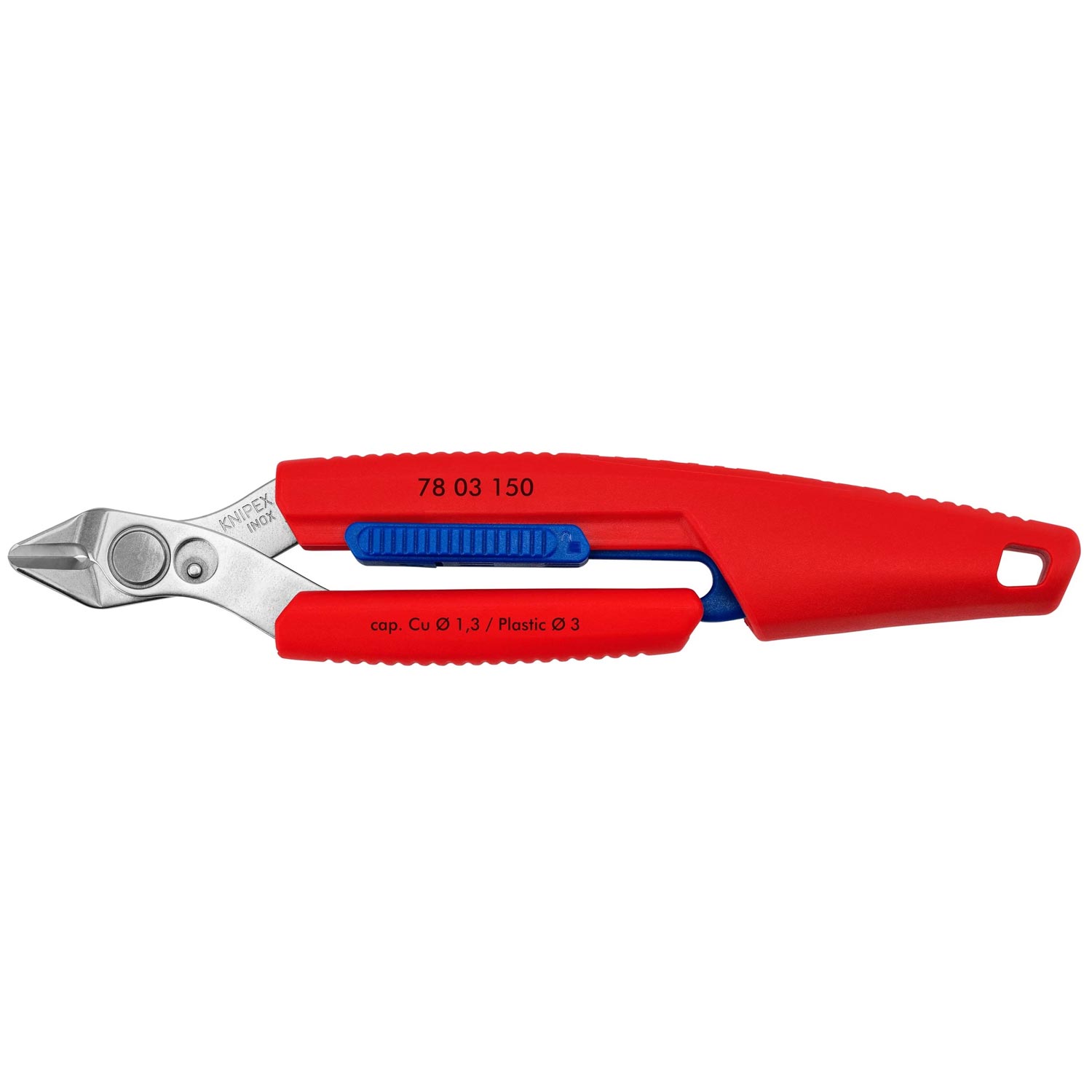 KNIPEX 78 03 150 SB Slim Knips INOX Feinschneidezange