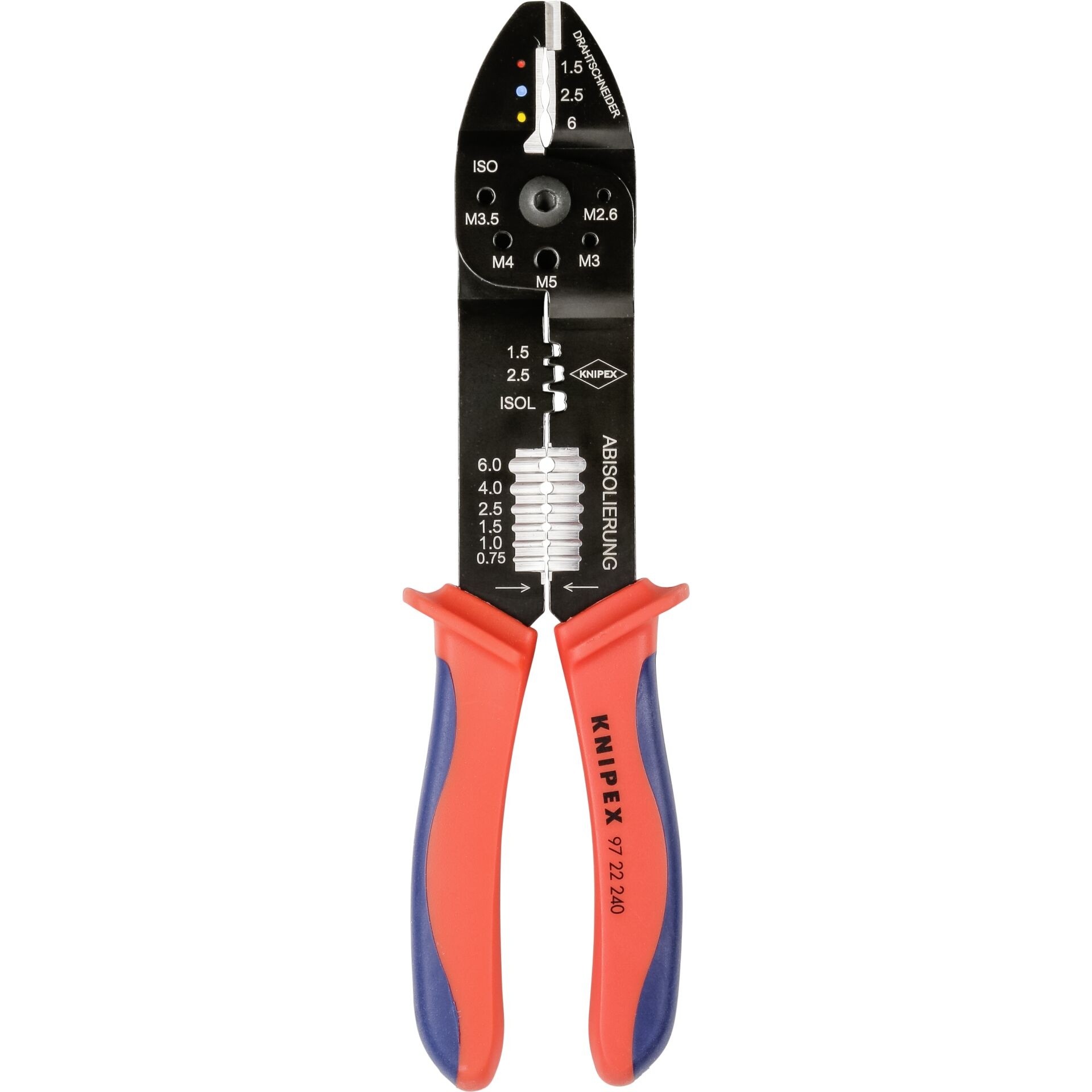 KNIPEX 97 90 25 Crimp-Sortiment für Kabelverbinder 13-teilig