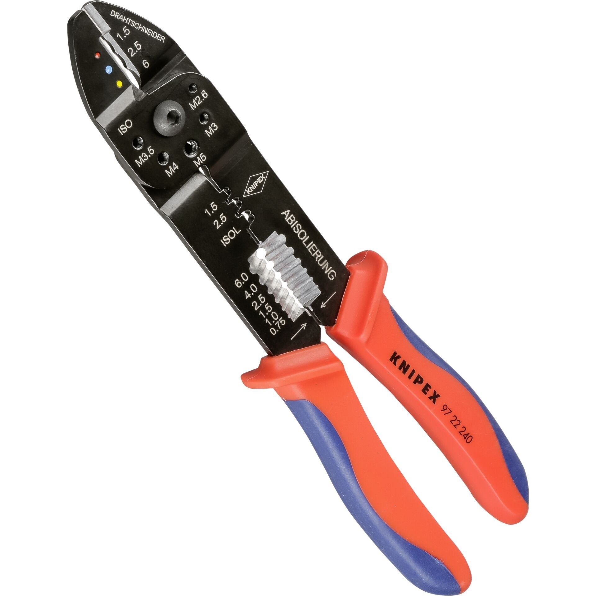 KNIPEX 97 90 25 Crimp-Sortiment für Kabelverbinder 13-teilig