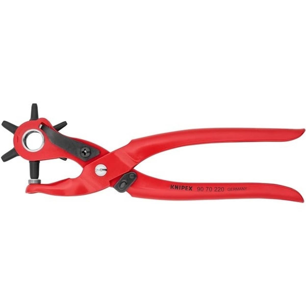 KNIPEX 90 70 220 Revolverlochzange 220mm
