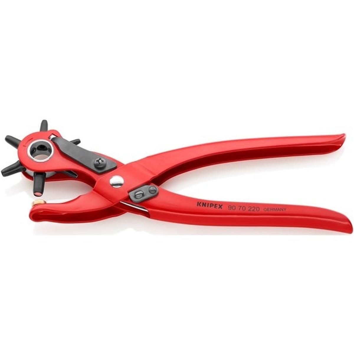 KNIPEX 90 70 220 Revolverlochzange 220mm