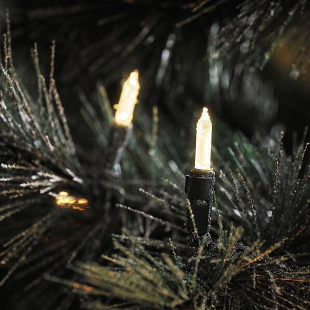 Konstsmide LED Mini-Lichterkette 80er warmweiß (6020-100)