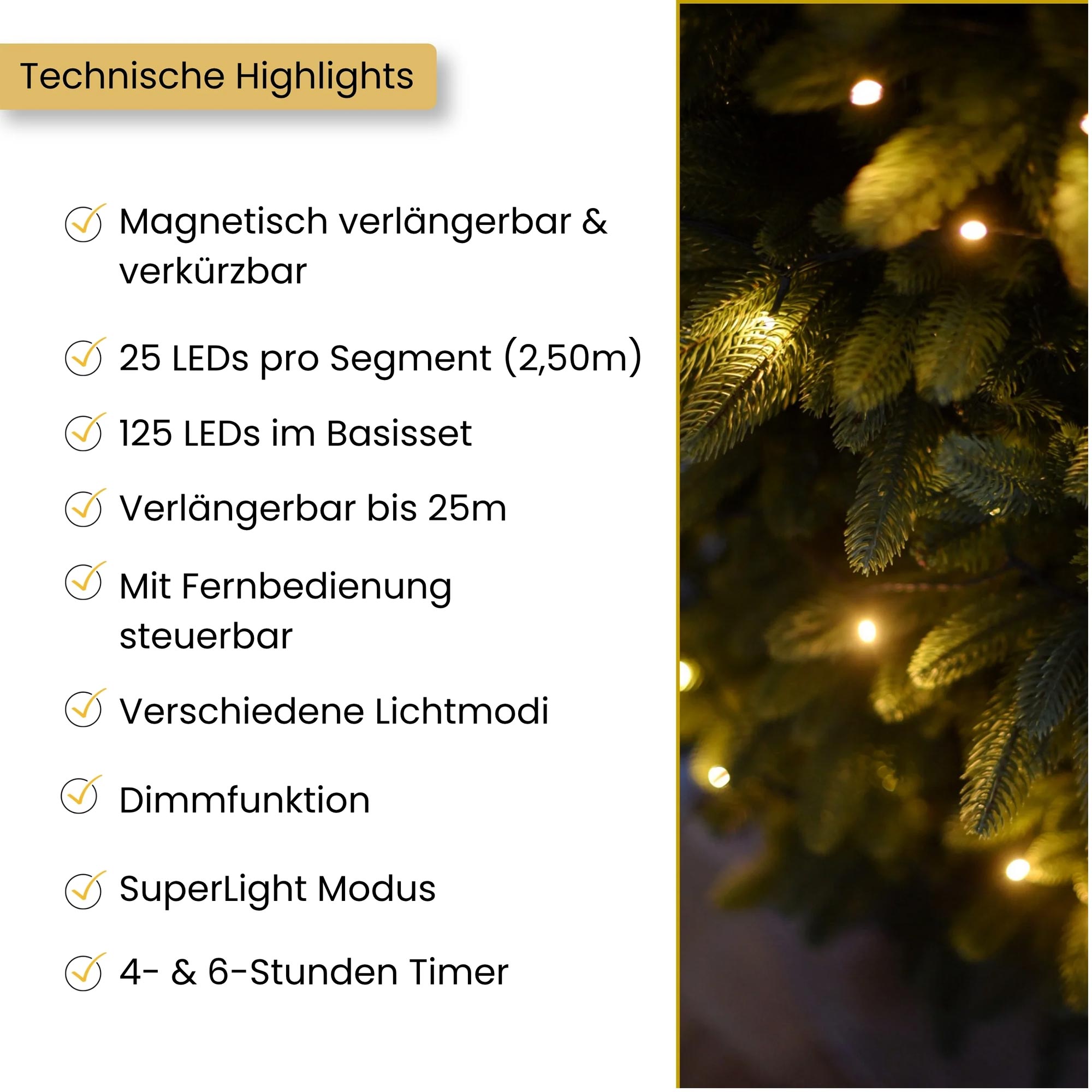Krinner Lumix Magnet-it Erweiterung warm-weiß