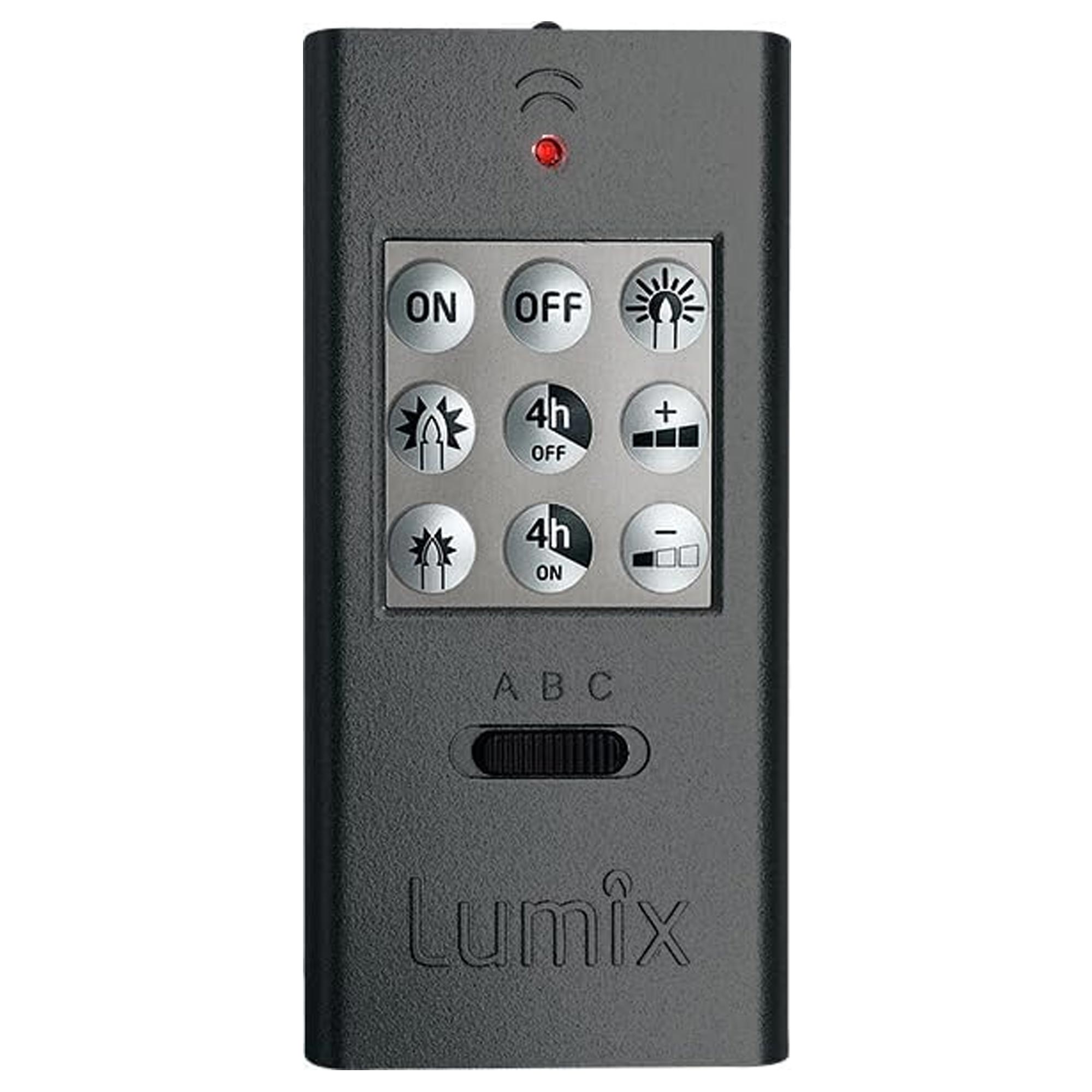 Krinner Lumix Basic Mini cashmere 10er Basis-Set Kabellose Christbaumkerze