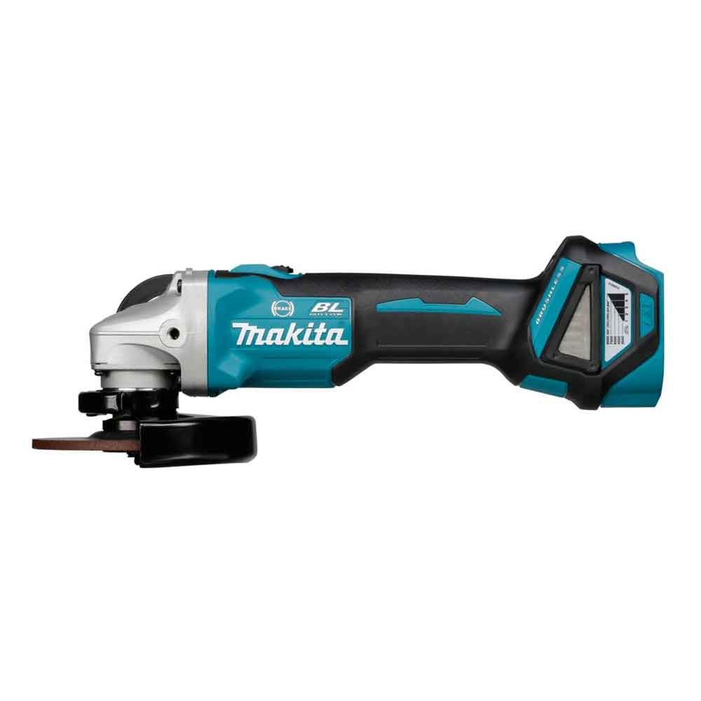 Makita DGA513ZJ Akku-Winkelschleifer im Makpac