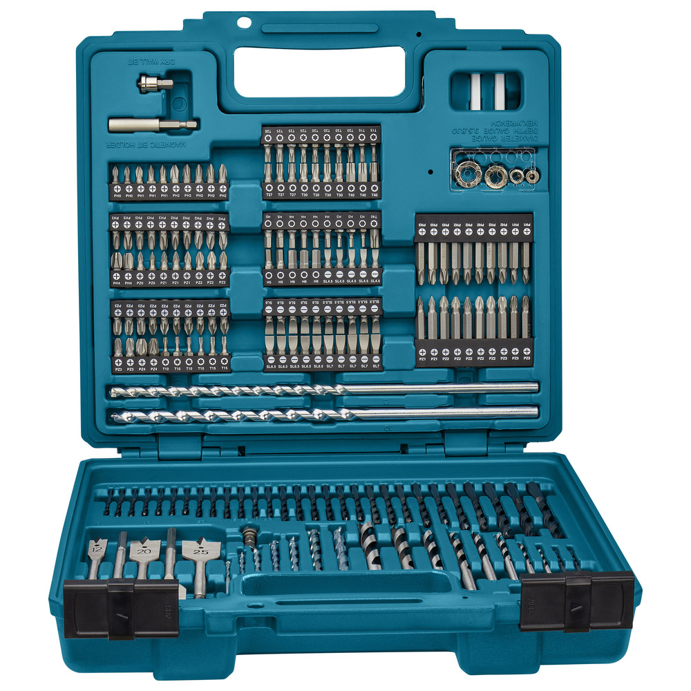 Makita E-11689 Bohrer-Bit-Set 256tlg