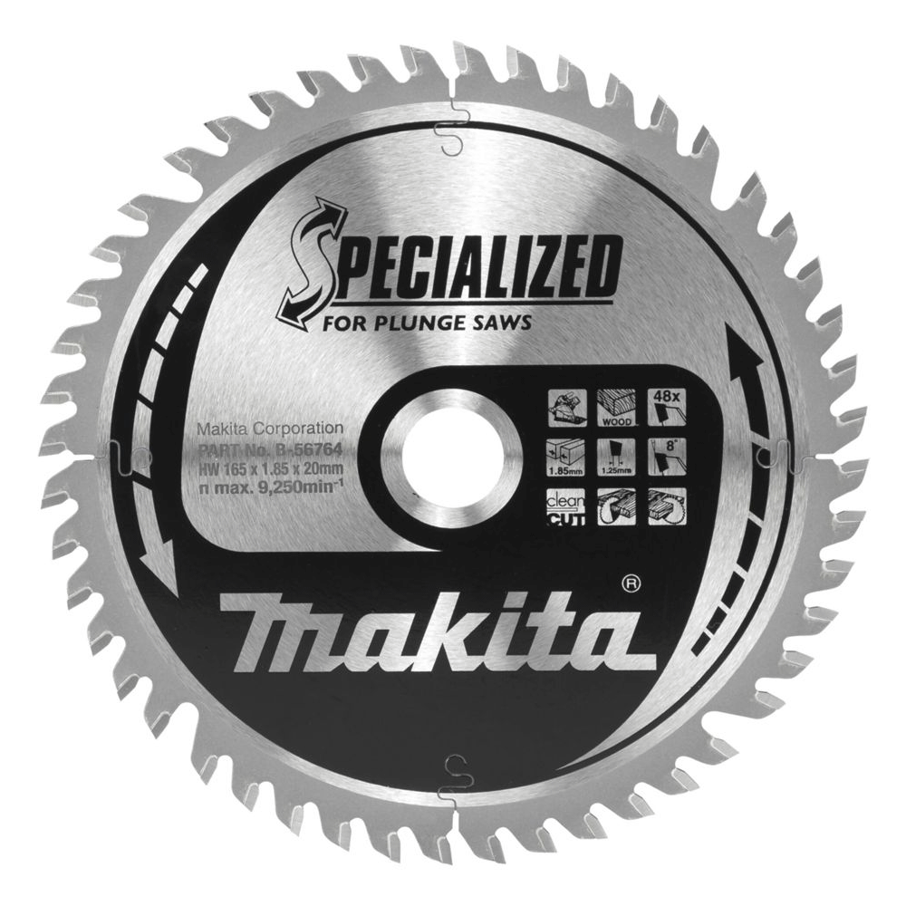 Makita B-56764 SPECIALIZED Sägeb.165x20x48Z