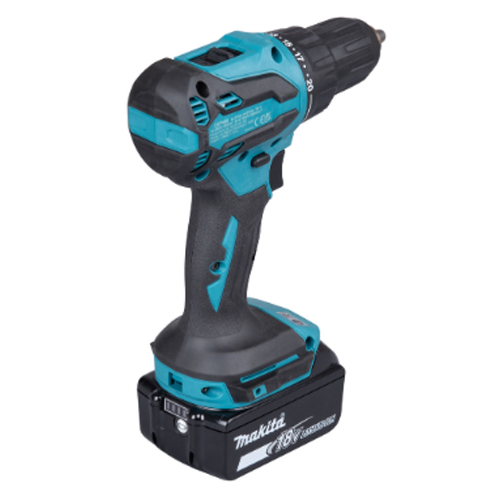 Makita DHP490RFX3 Akku-Schlagbohrschrauber