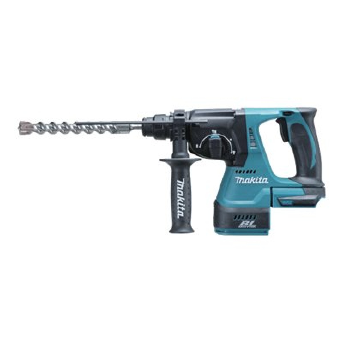 Makita DHR242Z Akku-Bohrhammer schwarz/blau