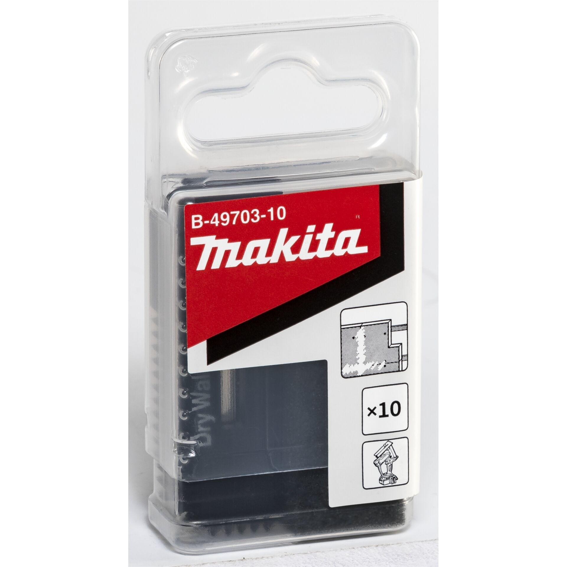 Makita Trockenbausägeblatt für Gipskarton 10er-Pack