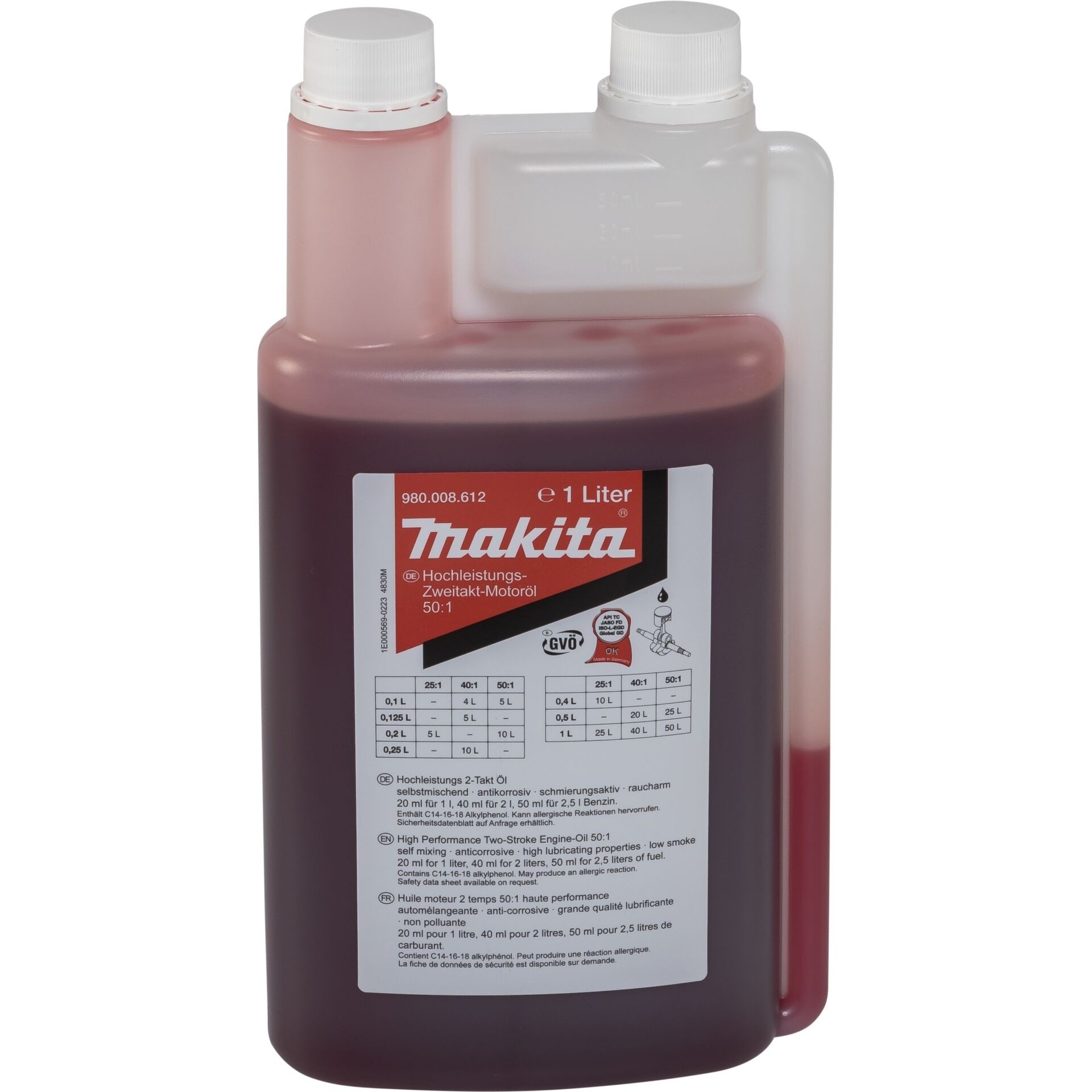 Makita 980008612 2-Takt-Motoröl 1l