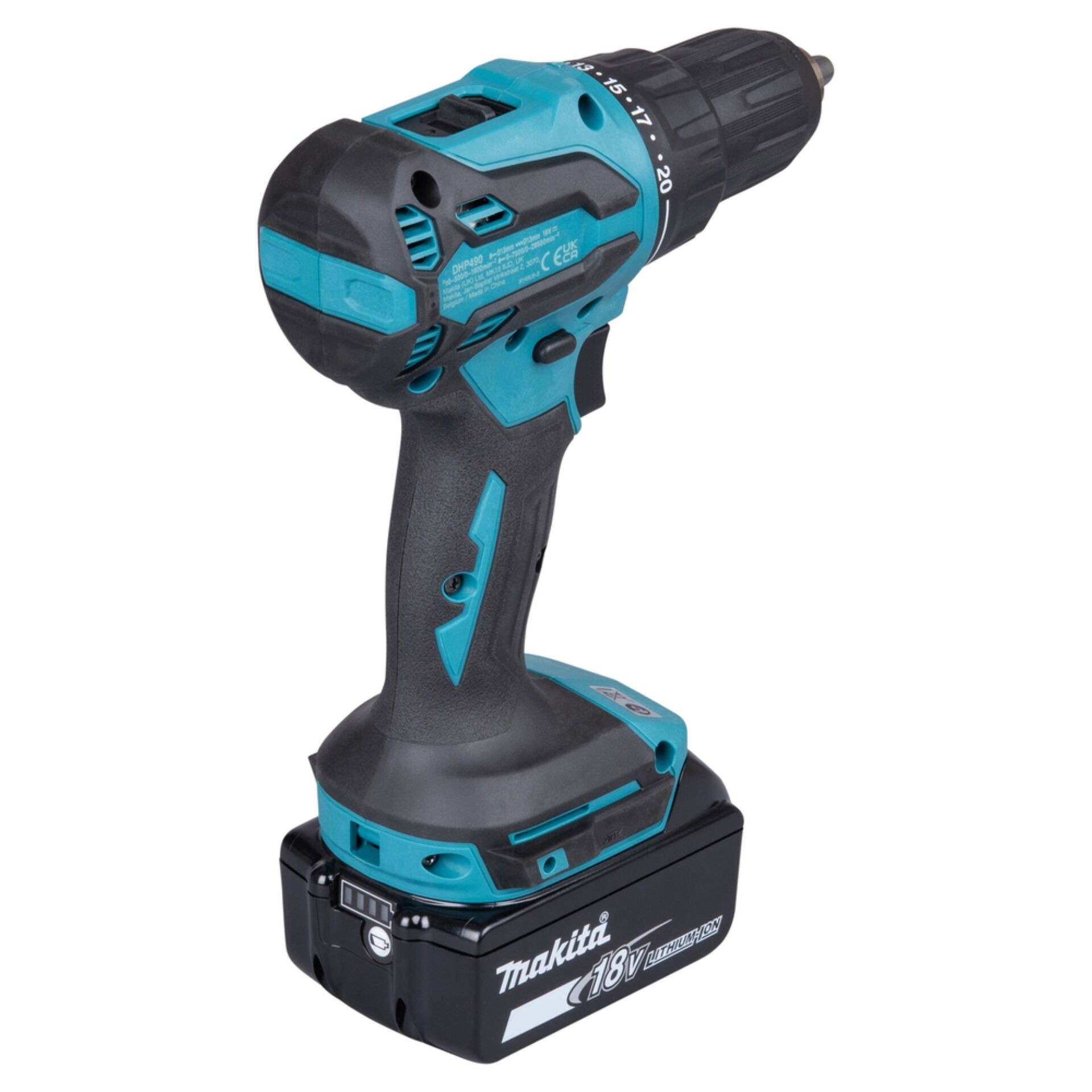 Makita DHP490TJX9 Akku-Schlagbohrschrauber