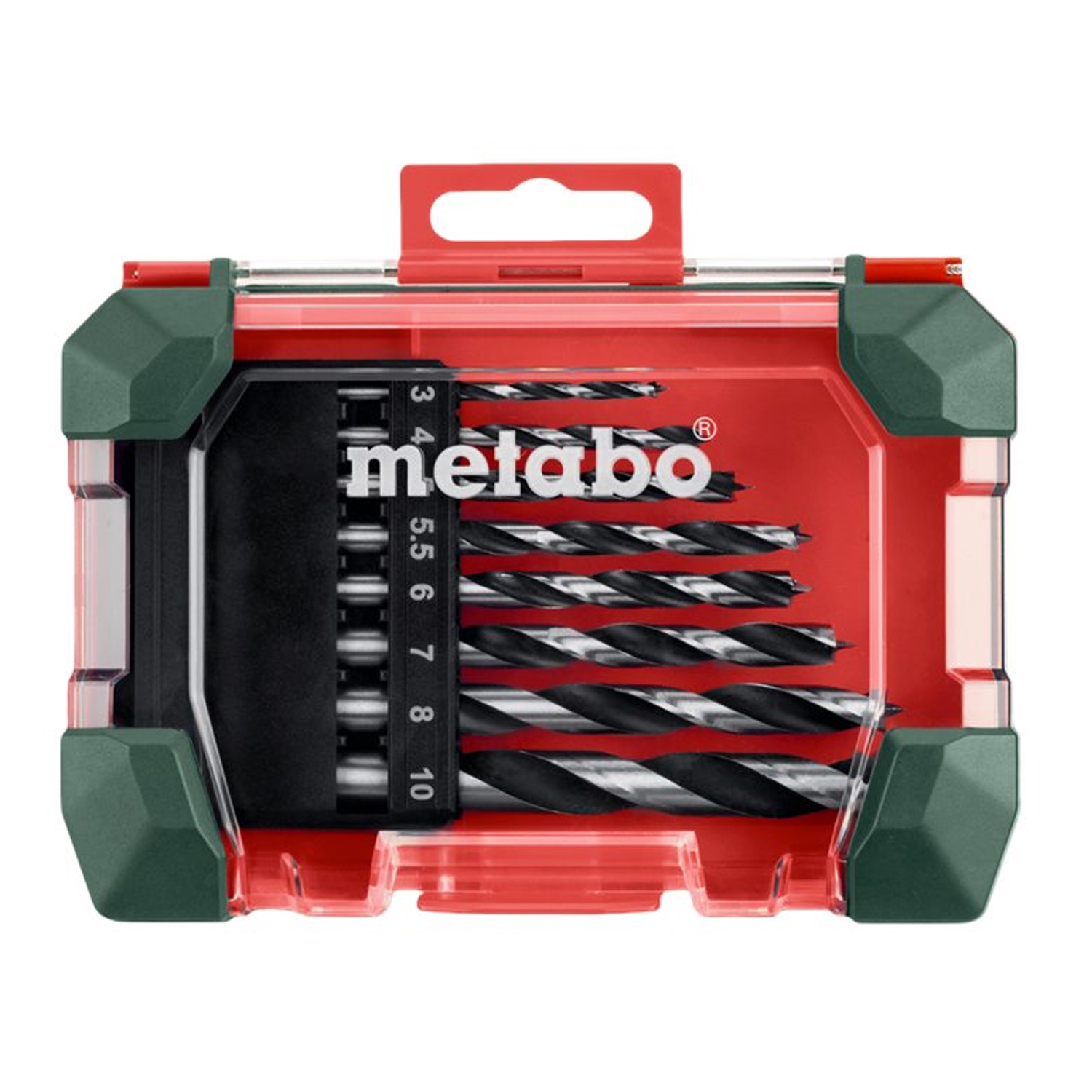 Metabo SP 8-teiliges Holzbohrer-Set 3-10mm