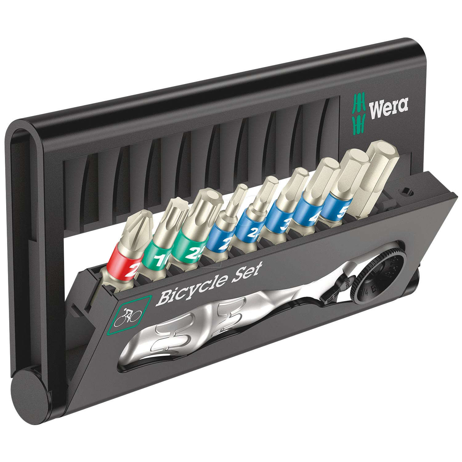 Wera Bicycle Set 9 - Fahrrad Werkzeug Satz, 10-teilig