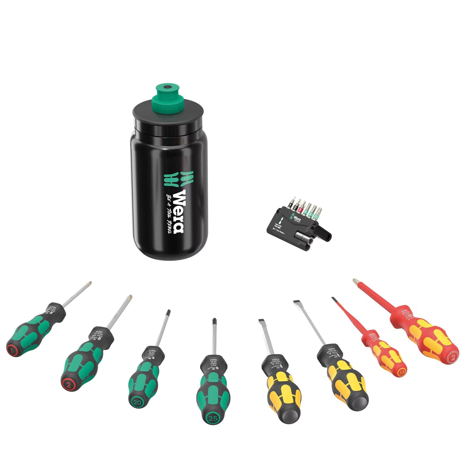 Wera 9540 Kraftform XL Bottle Set