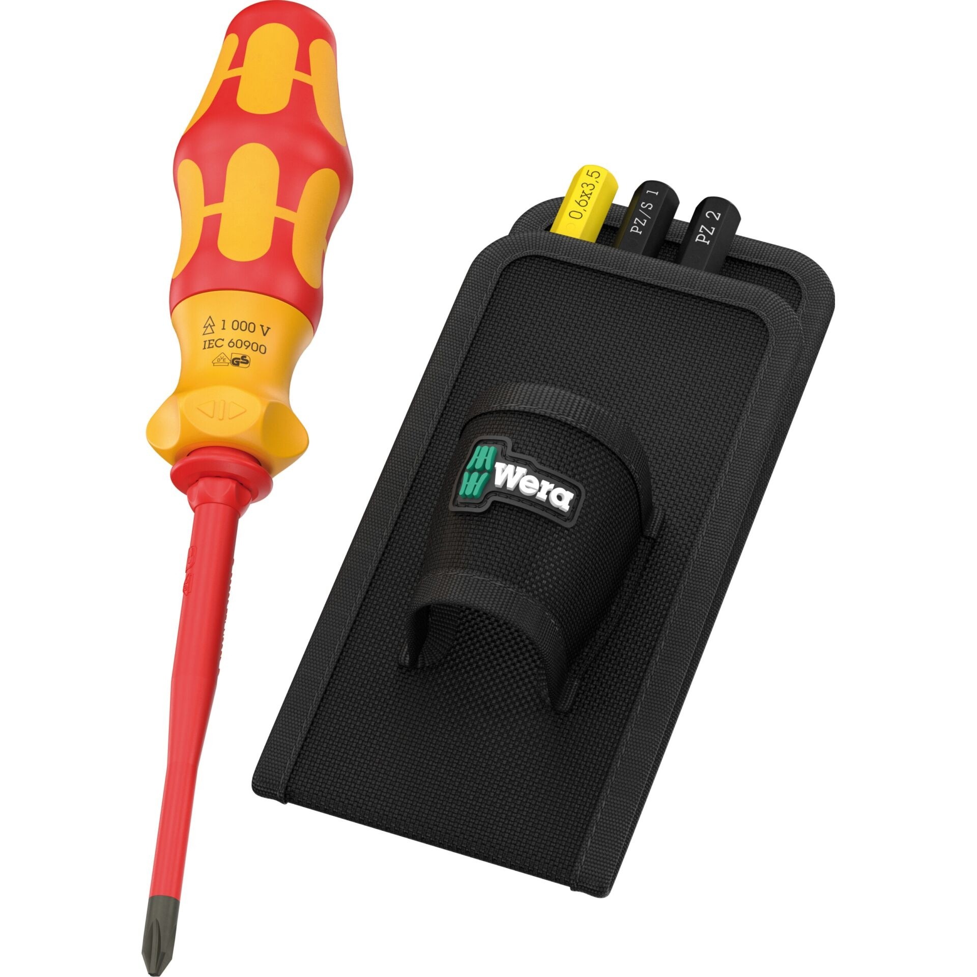 Wera Kraftform Kompakt VDE GO RA 1 Schraubendreher-Set 5-teilig