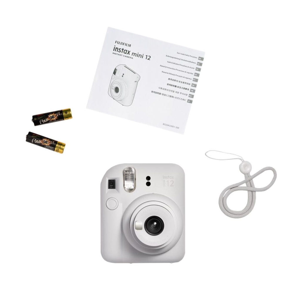 INSTAX Mini 12 Sofortbildkamera clay-white