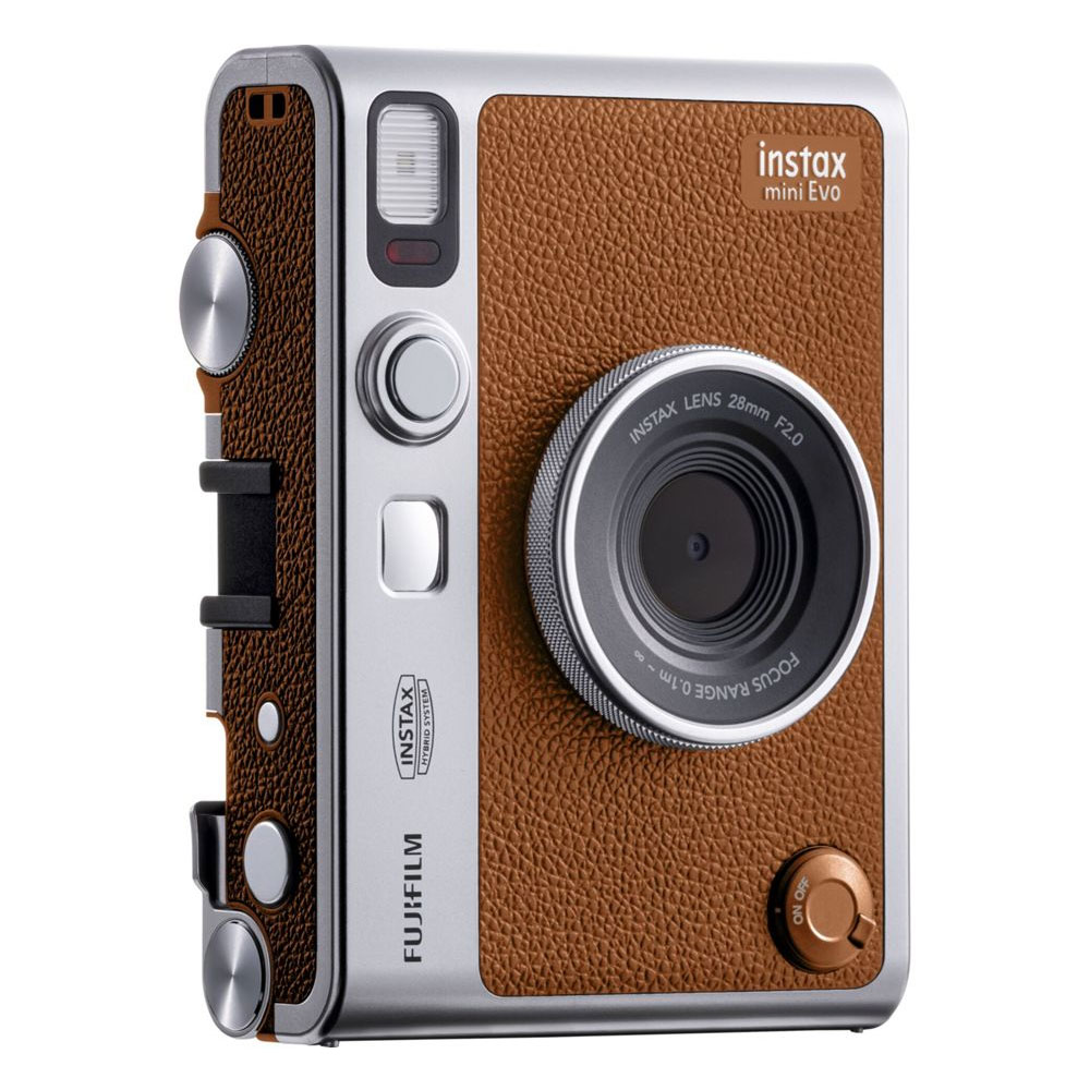 Fujifilm INSTAX Mini EVO Sofortbildkamera braun