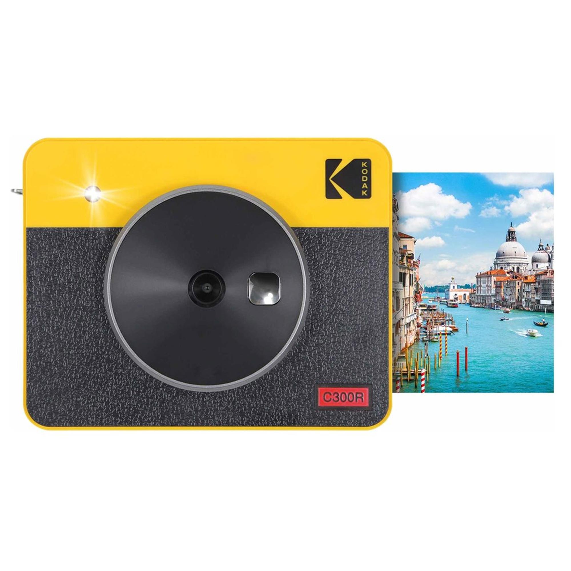 Kodak Mini Shot 3 Retro 2-in-1 Sofortbildkamera und Fotodrucker gelb