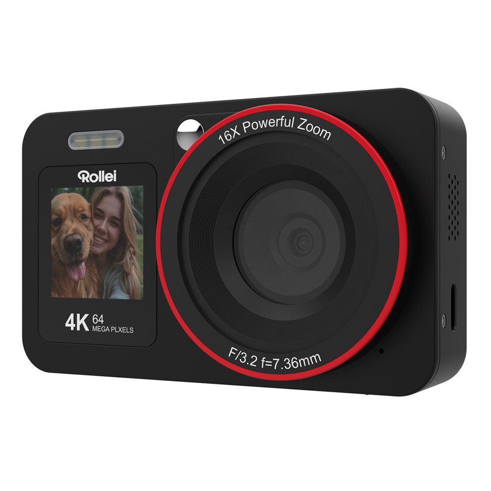 Rollei Compactline 64 Digitalkamera schwarz