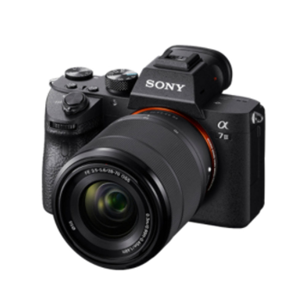 Sony Alpha 7 III Spiegellose Vollformat-Kamera mit 28-70 mm f/3.5-5.6 Zoom-Objektiv