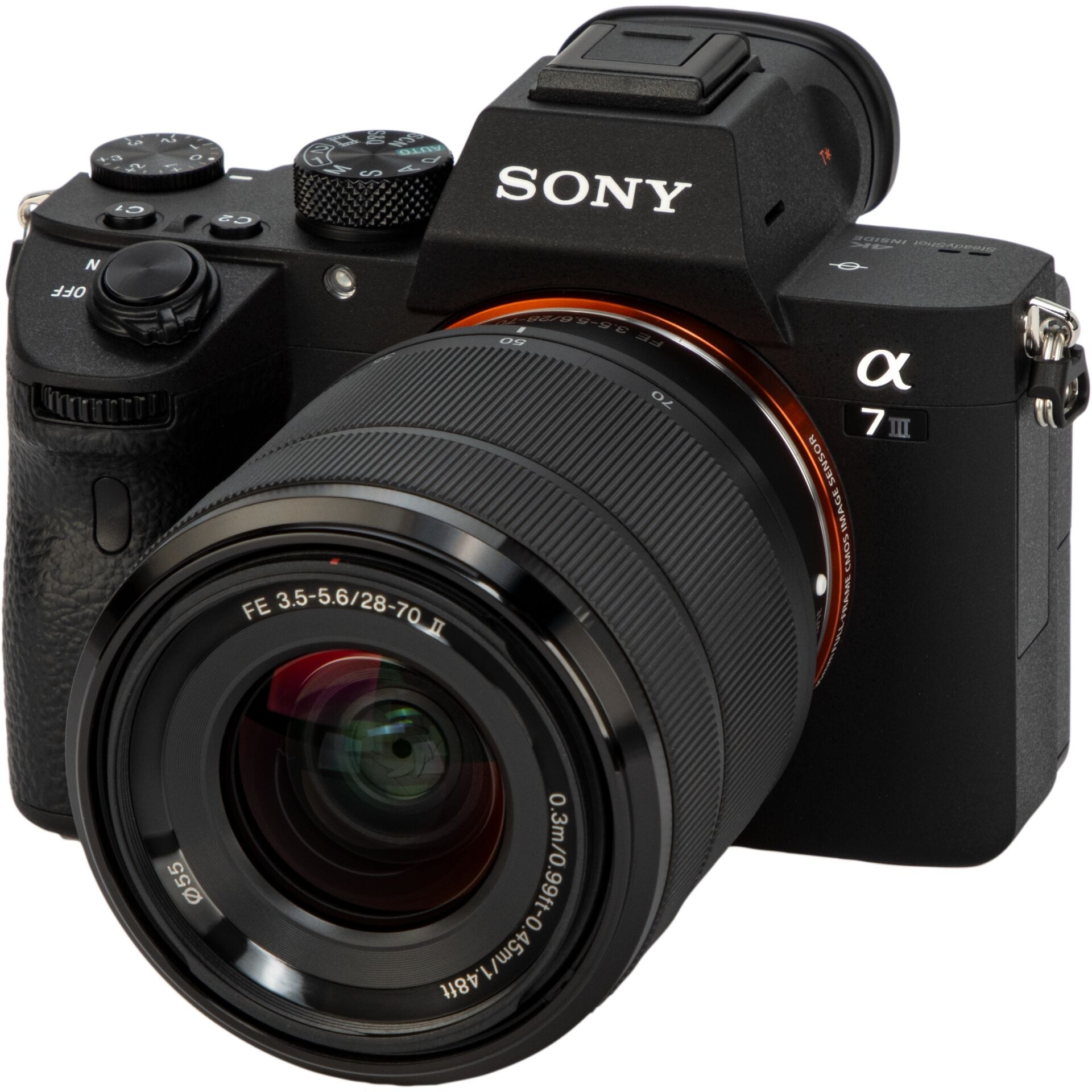 Sony Alpha 7 III ILCE-7M3 Systemkamera mit SEL 28-70mm OSS II Objektiv