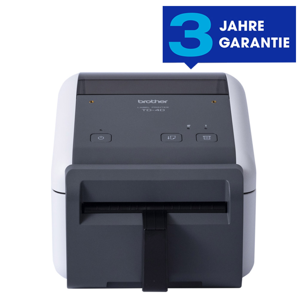 Brother TD-4420DNFC Professioneller Linerless Desktop-Etikettendrucker