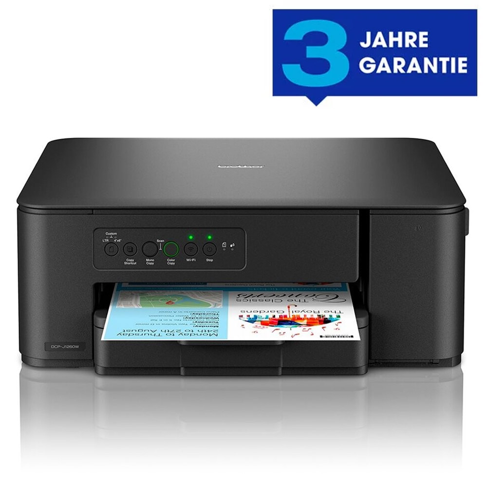 Brother DCP-J1260W 3-in-1 Tinten-Multifunktionsgerät mit WLAN