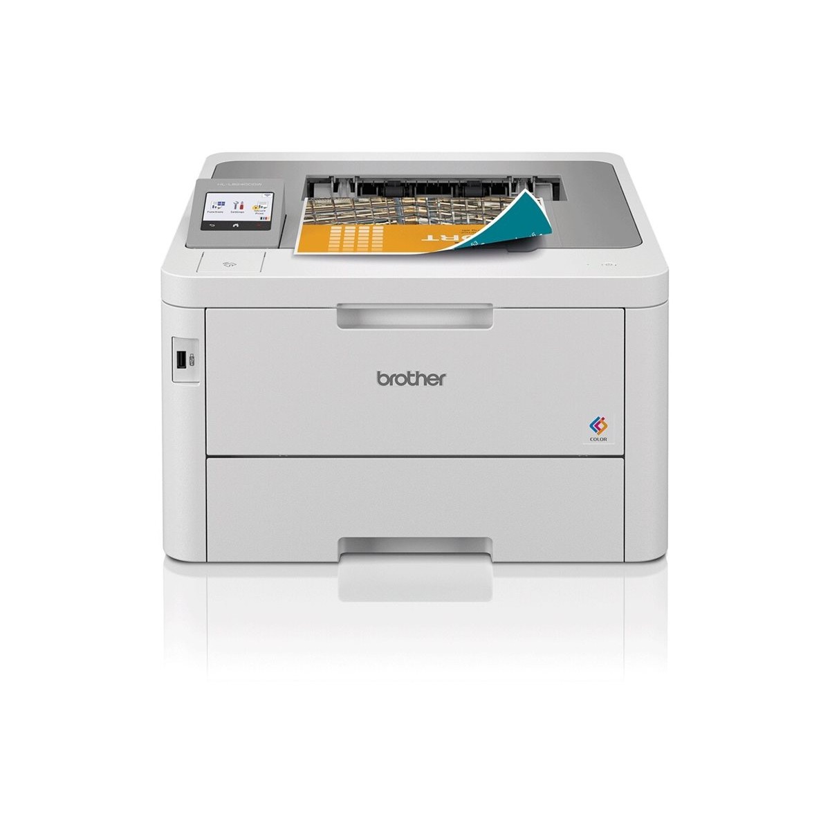 Brother HL-L8240CDW Farb-LED-Drucker mit WLAN/LAN weiß/grau