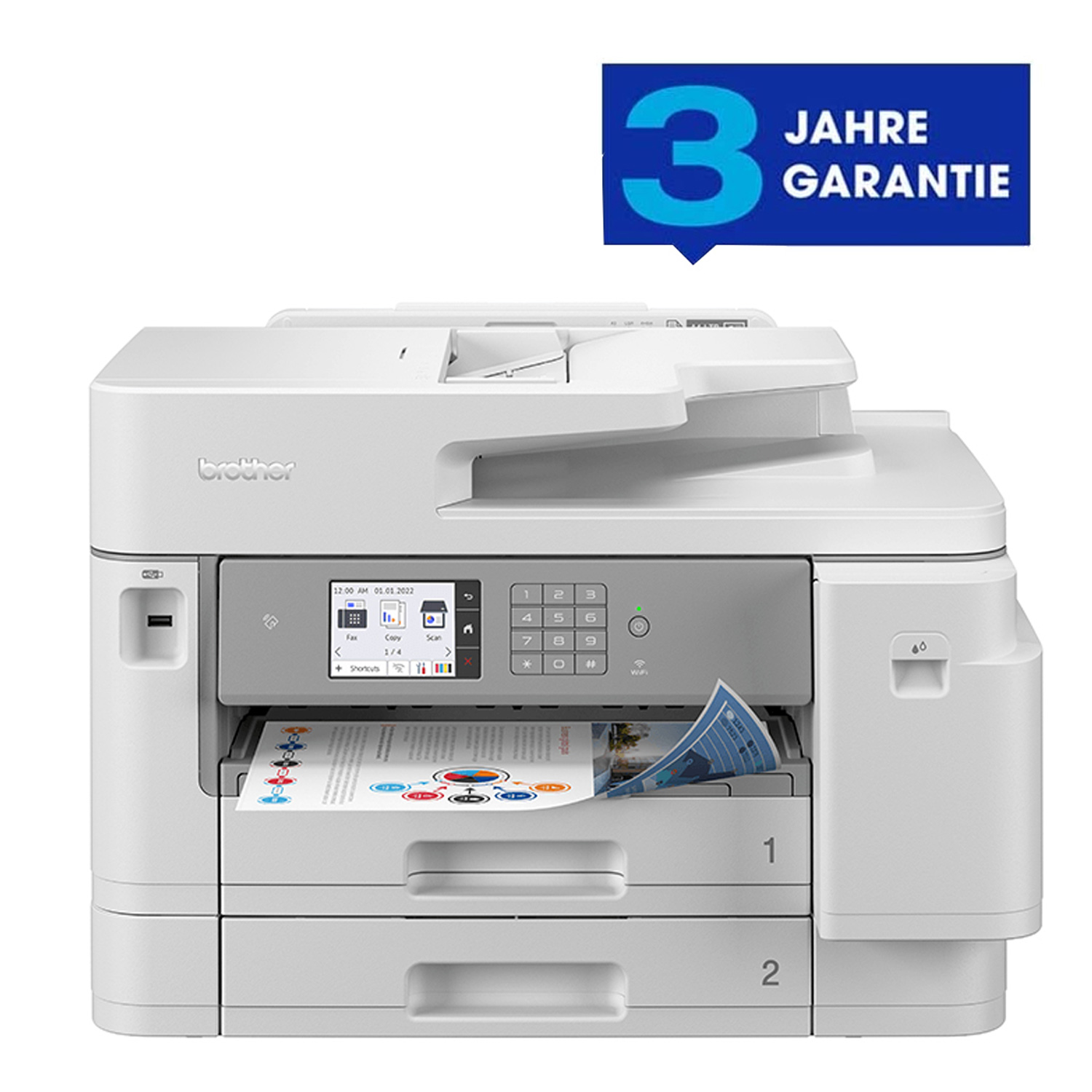 Brother MFC-J5955DWG4 A3 4-in-1 Tintenstrahl-Multifunktionsgerät