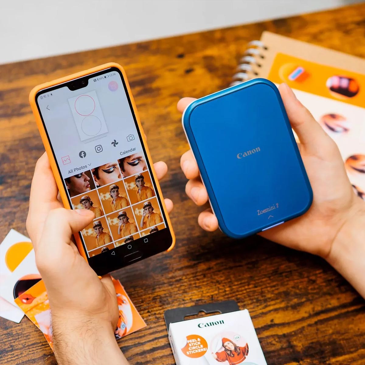 Canon Zoemini 2 Mini Fotodrucker marineblau