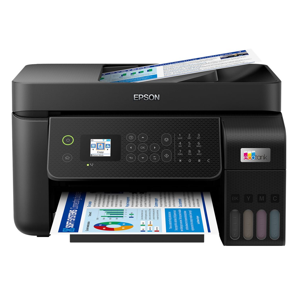 Epson EcoTank ET-4800 4-in-1 Tintenstrahl-Multifunktionsdrucker schwarz