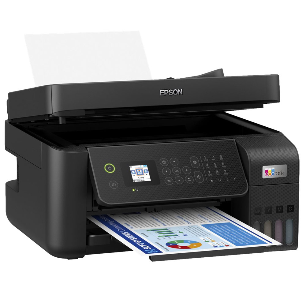 Epson EcoTank ET-4800 4-in-1 Tintenstrahl-Multifunktionsdrucker schwarz