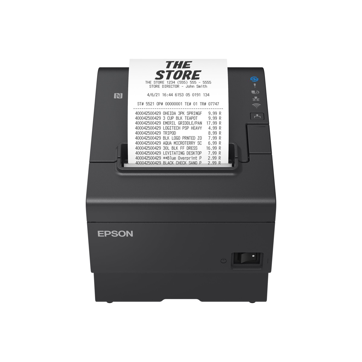 Epson TM-T88VII (132) Belegdrucker schwarz