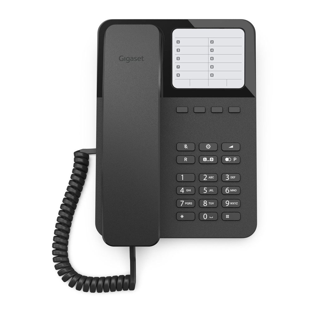 Gigaset DESK 400 Schnurgebundenes Telefon schwarz