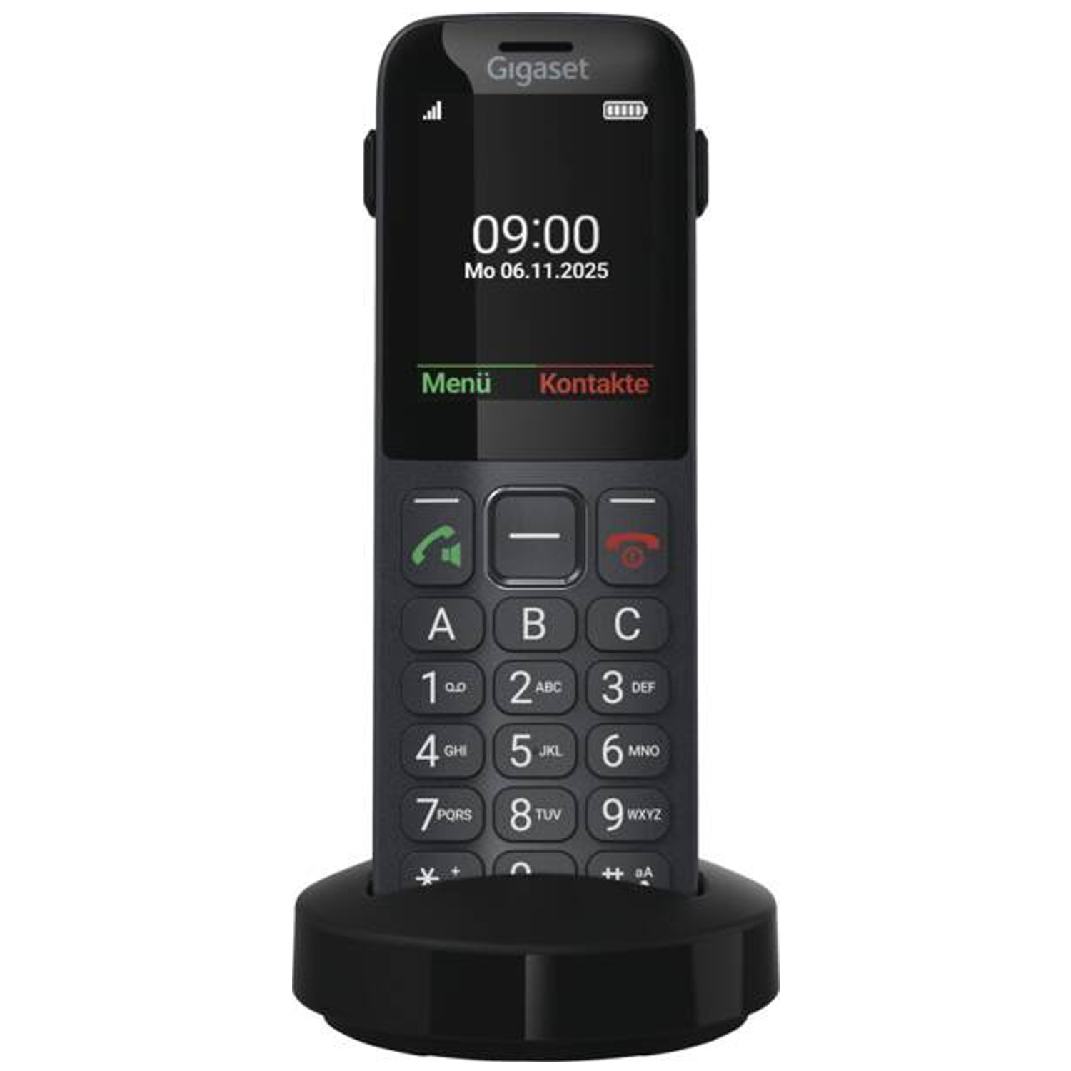 Gigaset Comfort 600 SIM Mobiltelefon anthrazit