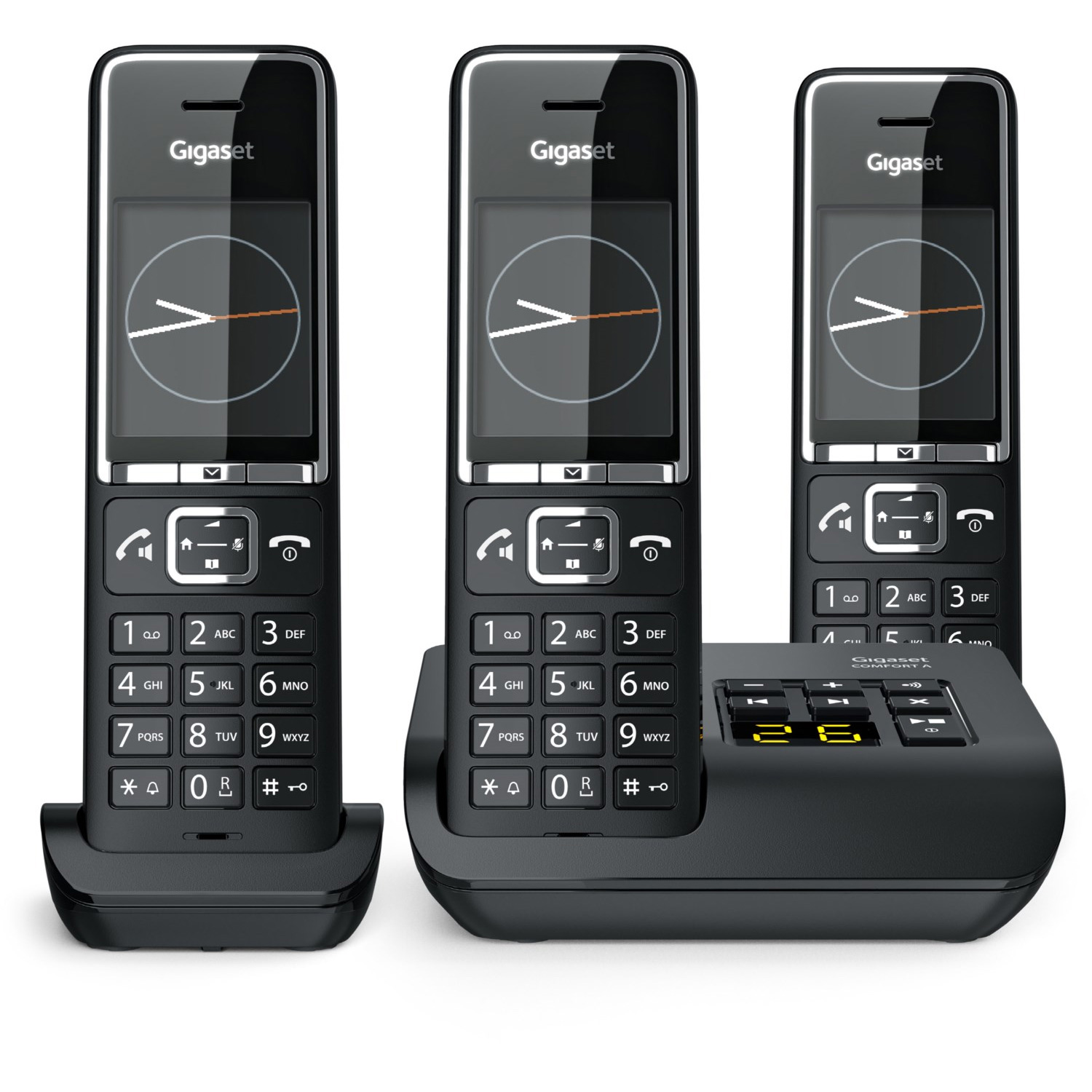 Gigaset Comfort 550A Schnurlostelefon schwarz