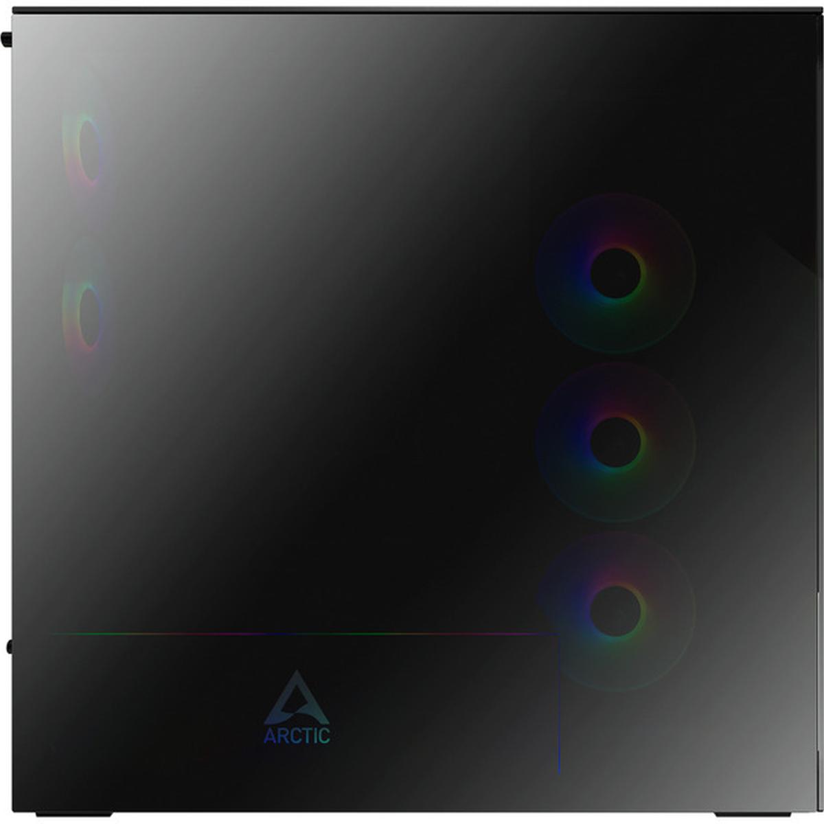 ARCTIC Xtender PC-Gehäuse Midi-Tower Mirror Black