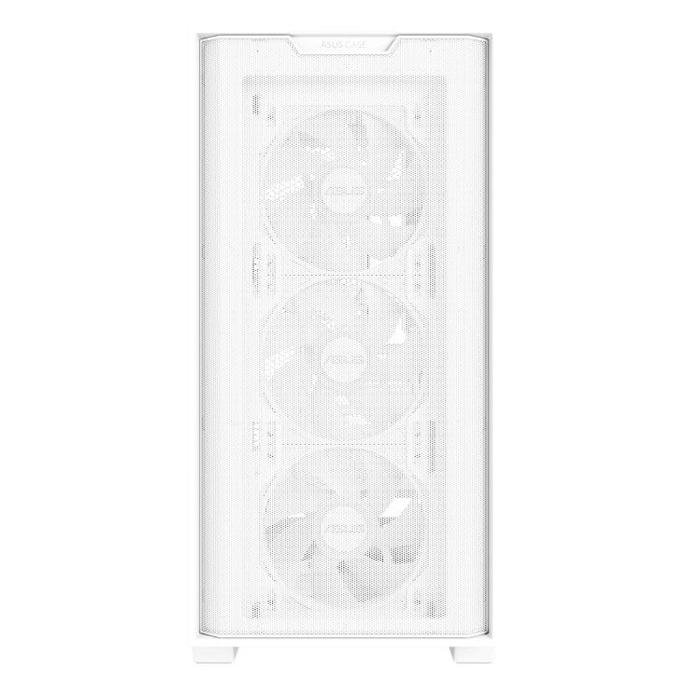 Asus A21 Plus TG ARGB microATX PC Gehäuse weiß