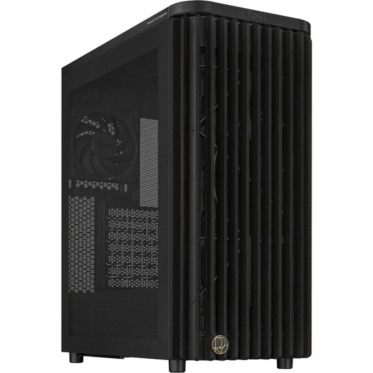 Asus ProArt PA401 Wood Edition ATX PC-Gehäuse schwarz