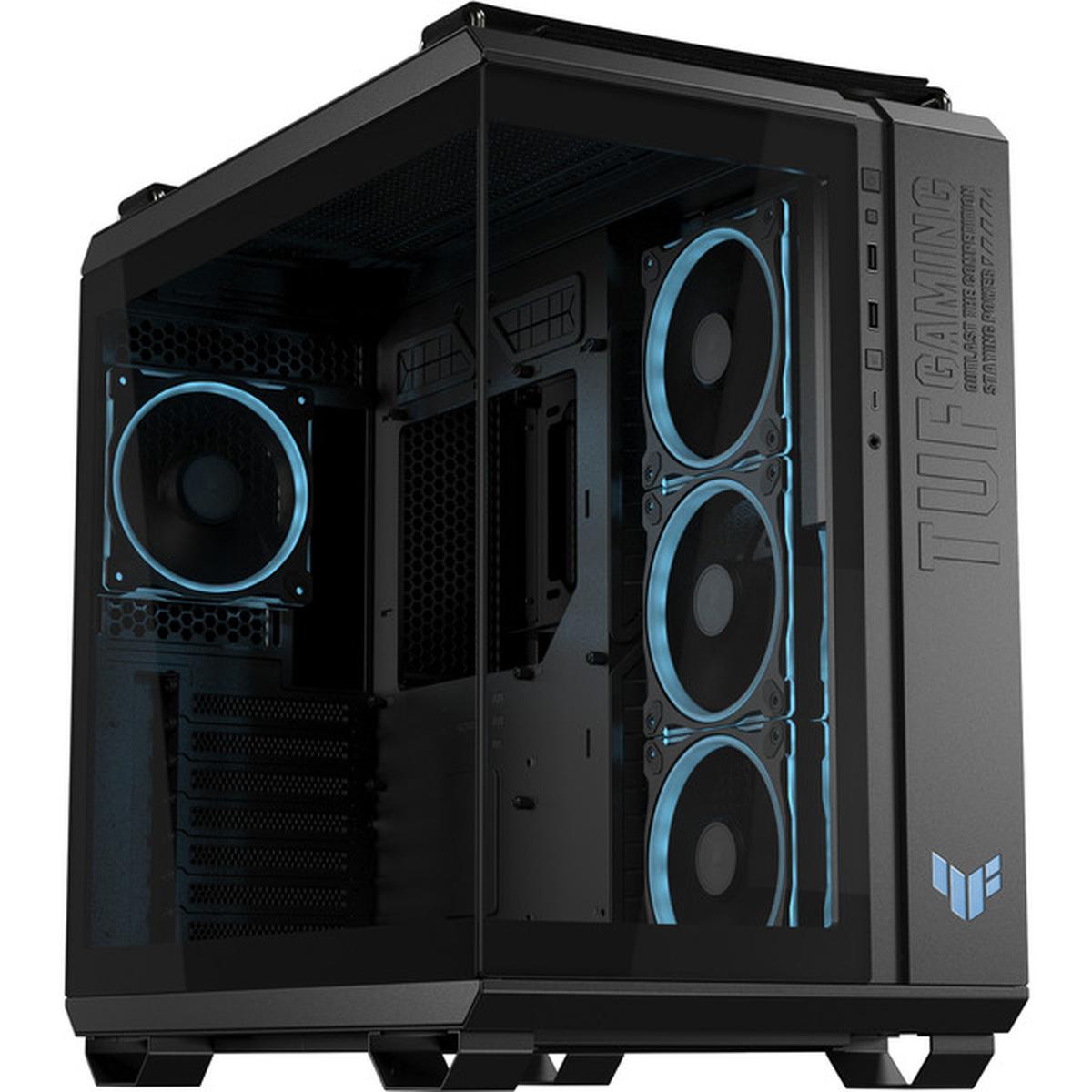 Asus TUF Gaming GT502 Horizon TG ARGB PC-Gehäuse schwarz