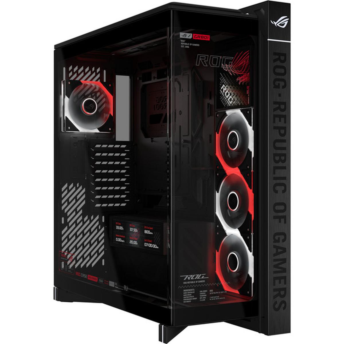 Asus ROG Cronox ARGB E-ATX Gaming-Gehäuse schwarz