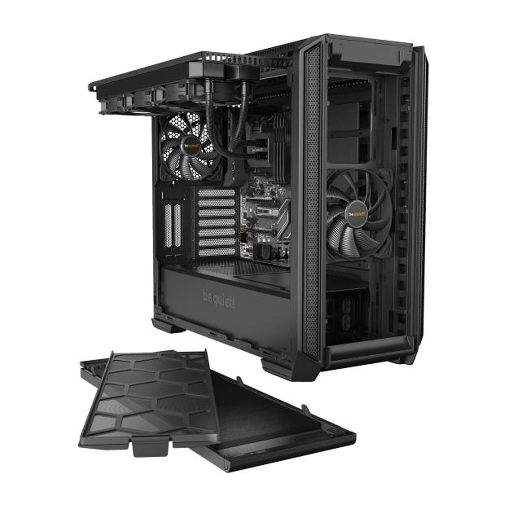 be quiet! Silent Base 601 Window Black PC-Gehäuse