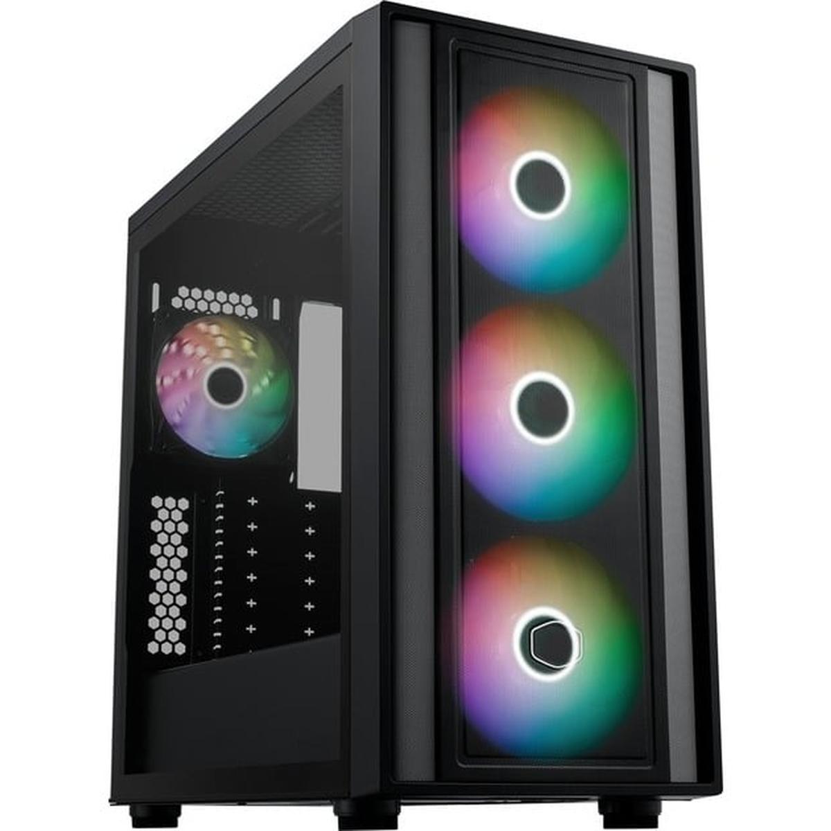 Cooler Master MasterBox 600 Mid Tower E-ATX Seitenteil mit Fenster
