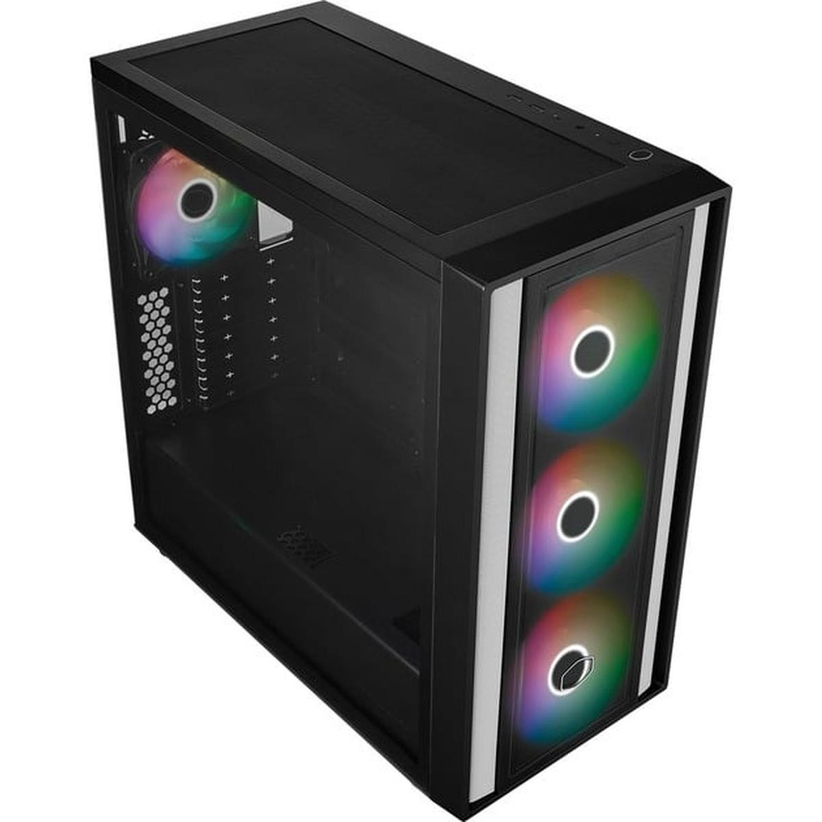 Cooler Master MasterBox 600 Mid Tower E-ATX Seitenteil mit Fenster
