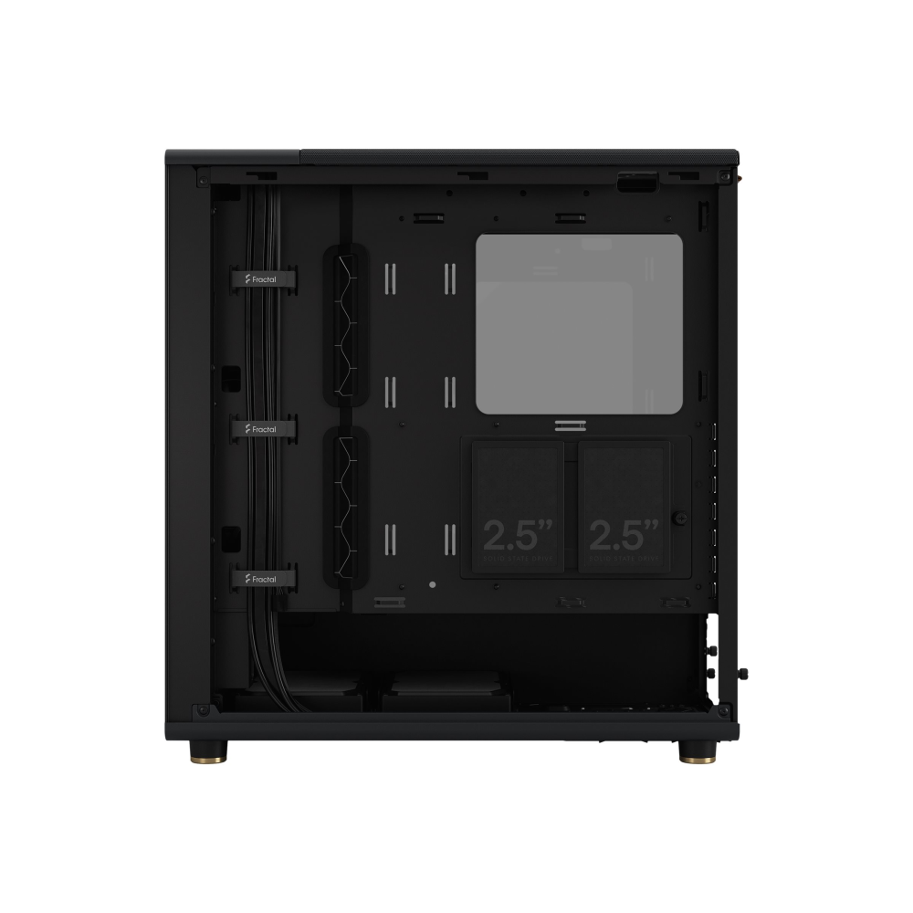 Fractal Design North Charcoal Black Tempered Glass Dark PC Gehäuse