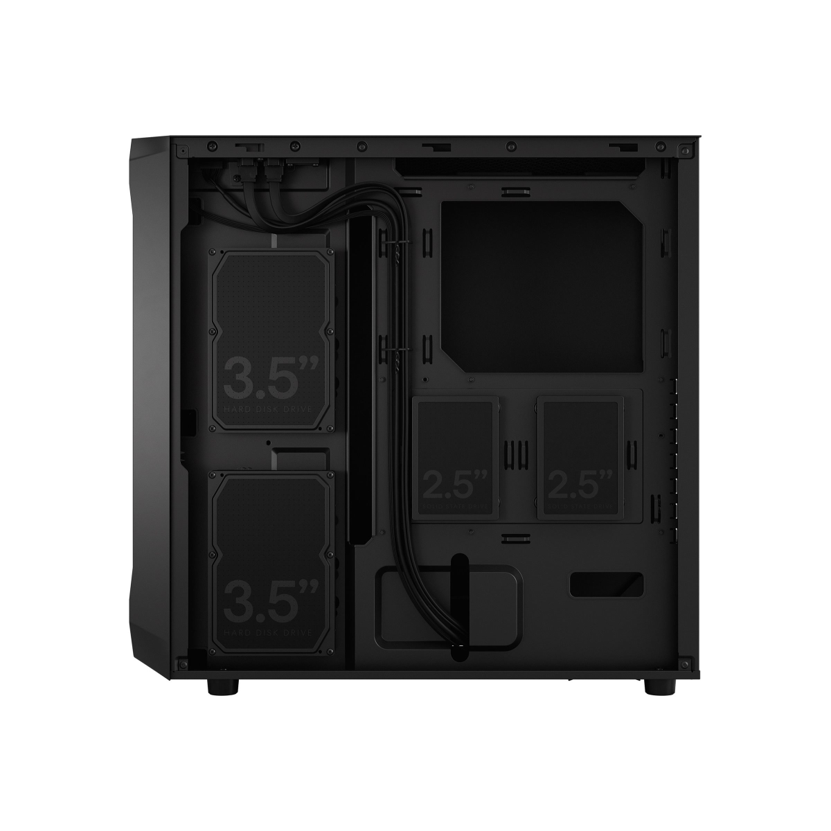 Fractal Design Focus 2 PC-Gehäuse schwarz