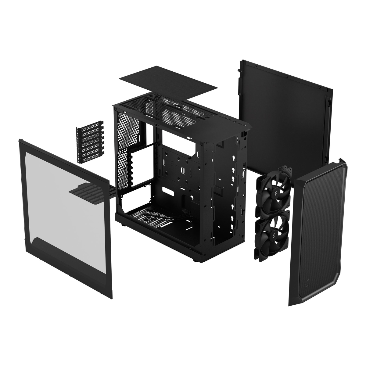 Fractal Design Focus 2 ATX Gaming Gehäuse schwarz